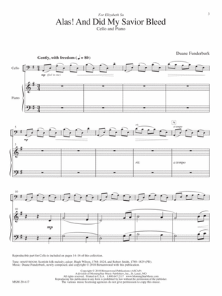 Two Pieces for Cello and Piano (Downloadable)