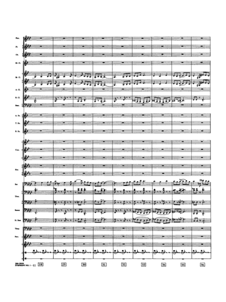 Symphony No. 1 For Band