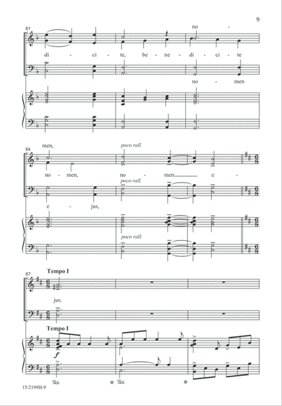 Gloria 4-Part scores gallery preview page 9