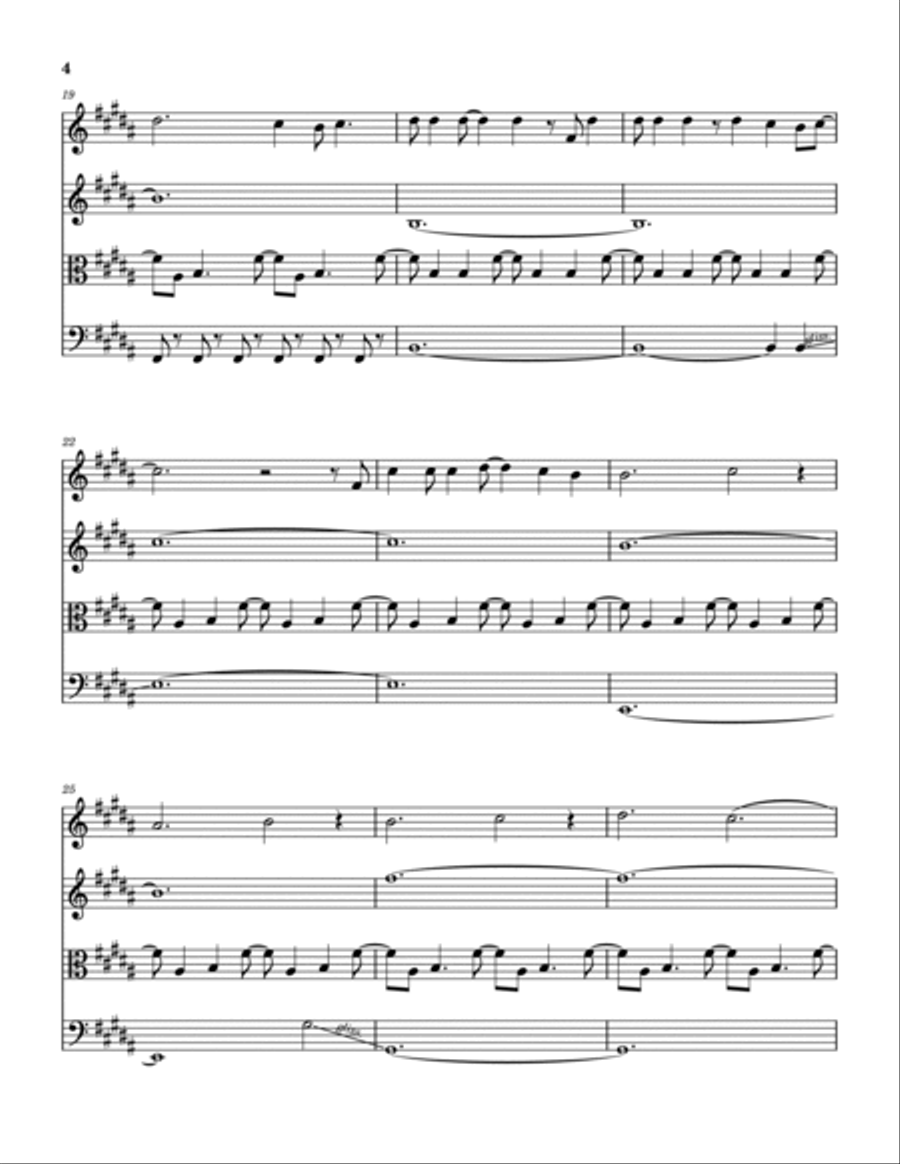 Gratitude String Quartet scores gallery preview page 5