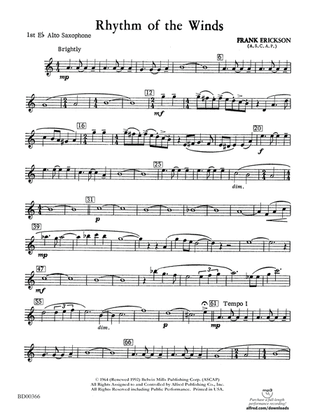Rhythm of the Winds: E-flat Alto Saxophone
