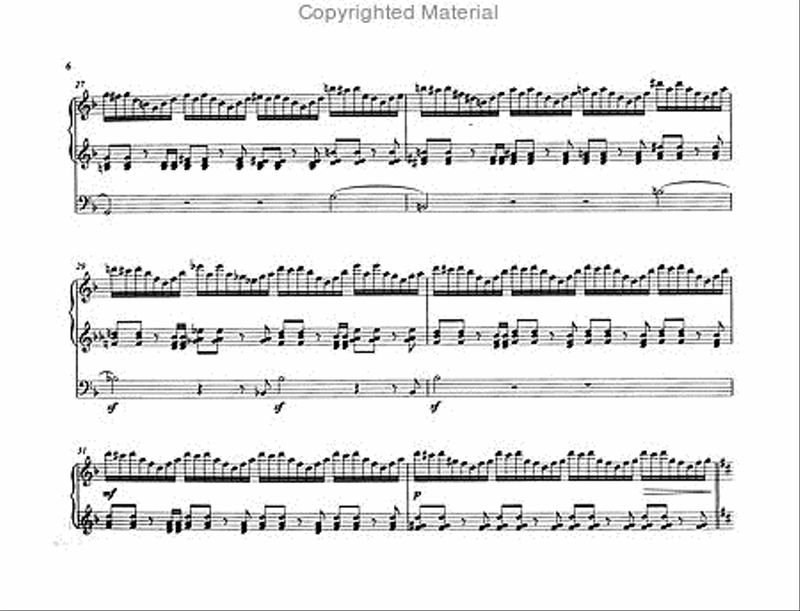 Toccata from Symphony No. 5 for Organ Organ Solo scores gallery preview page 3