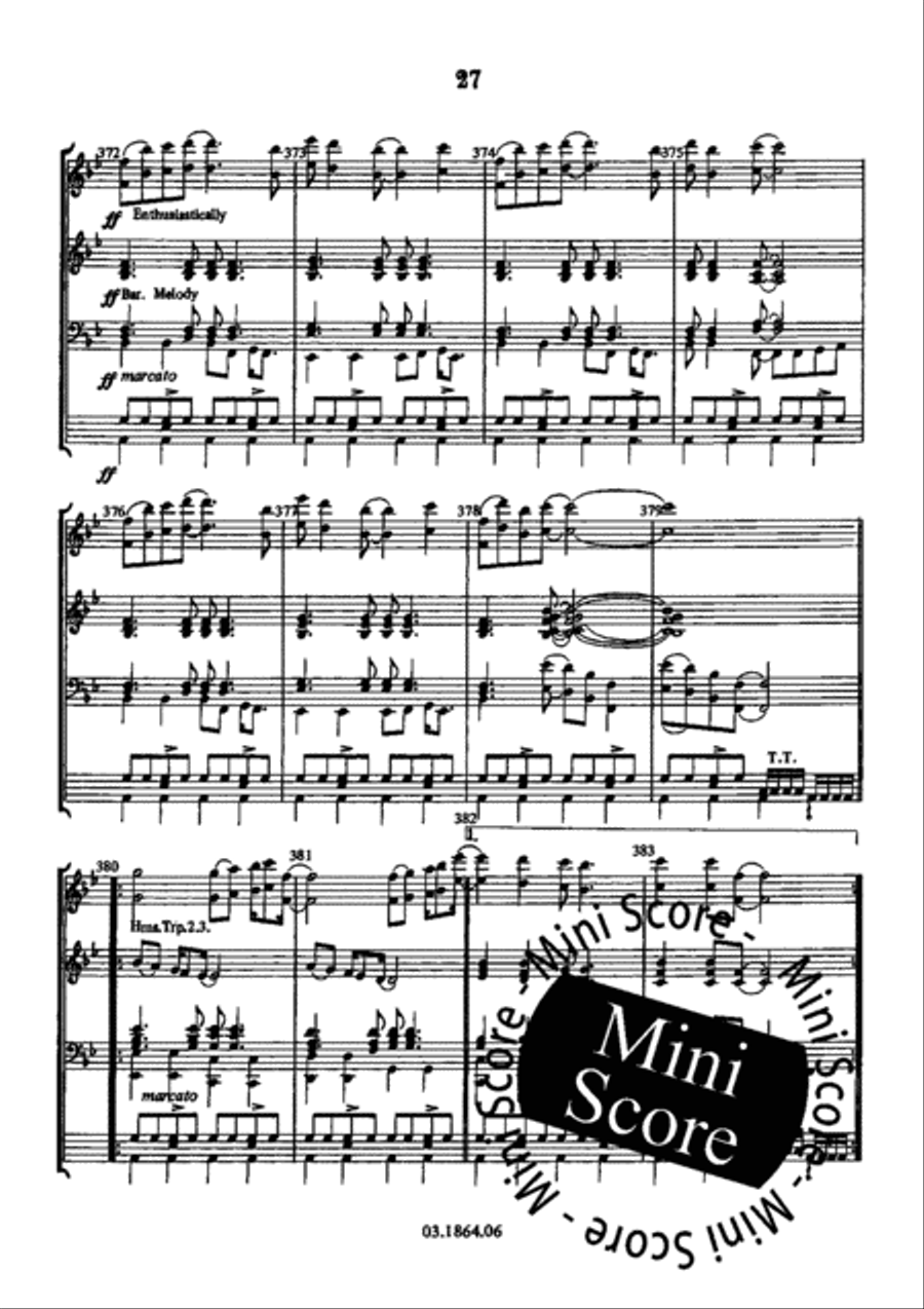 Magic Power Concert Band scores gallery preview page 29