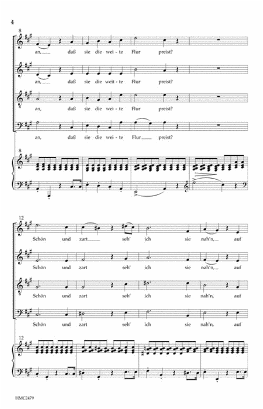 An Sylvia An Sylvia 4-Part scores gallery preview page 3