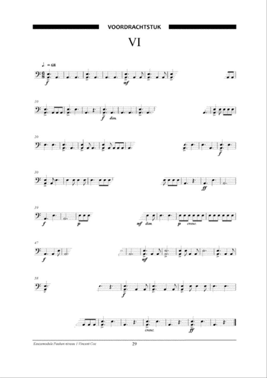 Percussion Modular: Pauken 1 Percussion scores gallery preview page 31