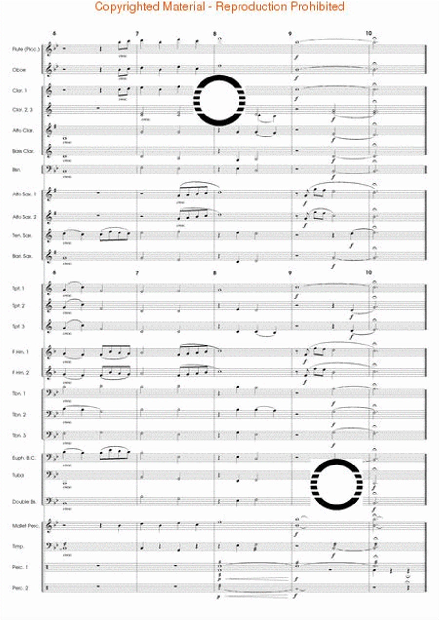 Articulation Studies Concert Band scores gallery preview page 30