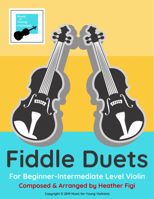 Book cover for Fiddle Duets