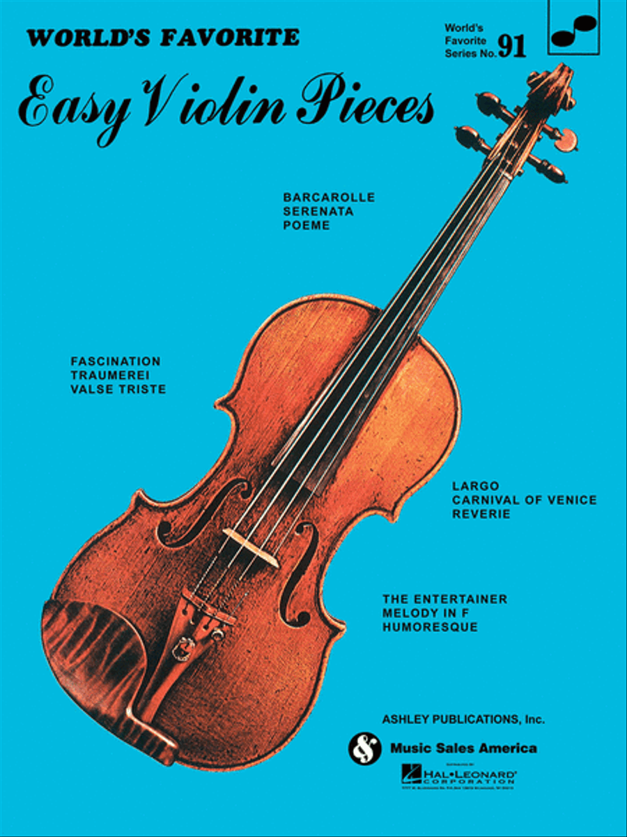 Easy Violin Pieces Violin Solo scores gallery preview page 1