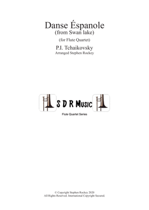 Book cover for Spanish Dance from Swan Lake for Flute Quartet