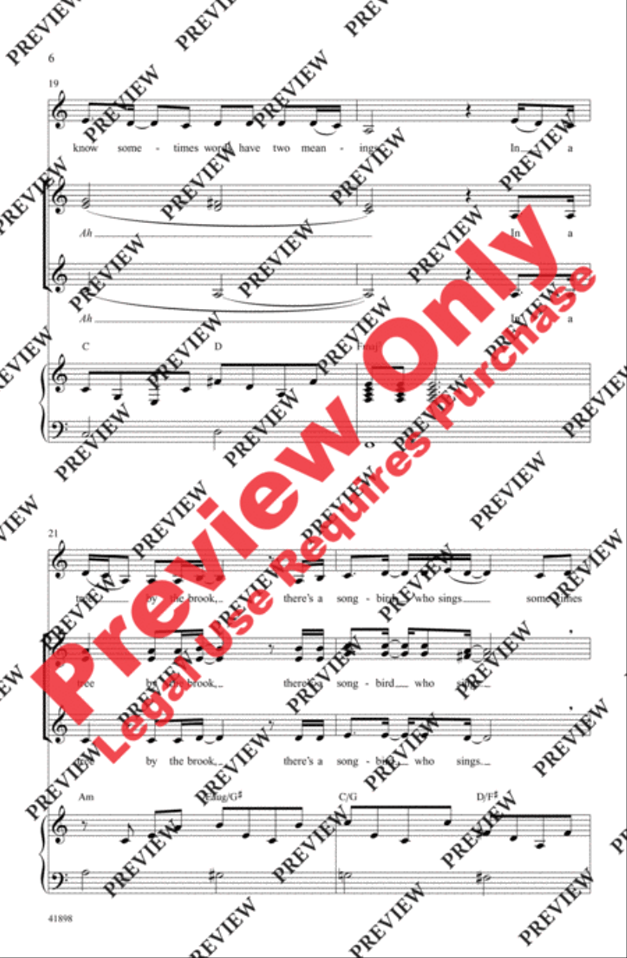 Stairway to Heaven Women's Choir scores gallery preview page 5