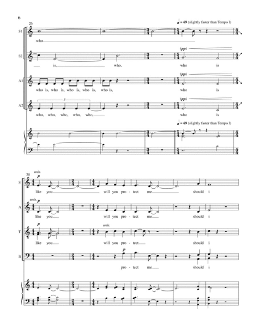 Exodus 4-Part scores gallery preview page 6