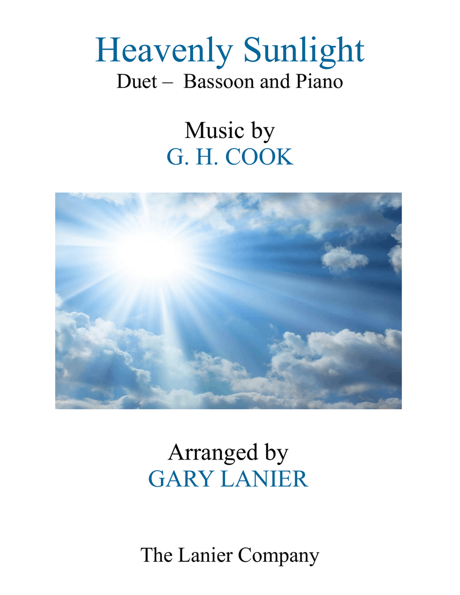 HEAVENLY SUNLIGHT (Duet - Bassoon & Piano with Score/Part) Bassoon Solo scores gallery preview page 1
