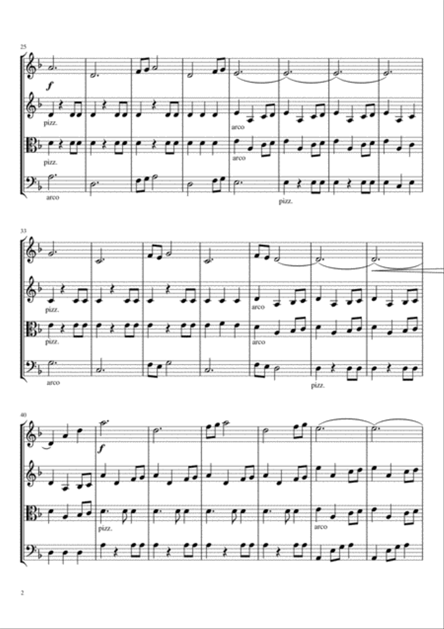 Game Of Thrones String Quartet scores gallery preview page 2