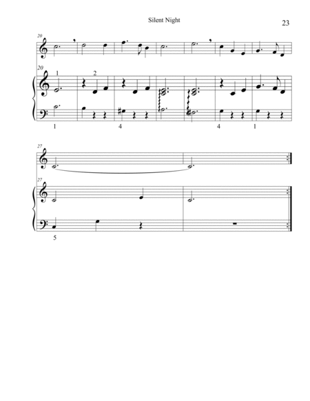 Christmas Duets for Recorder & Piano: Silent Night image number null