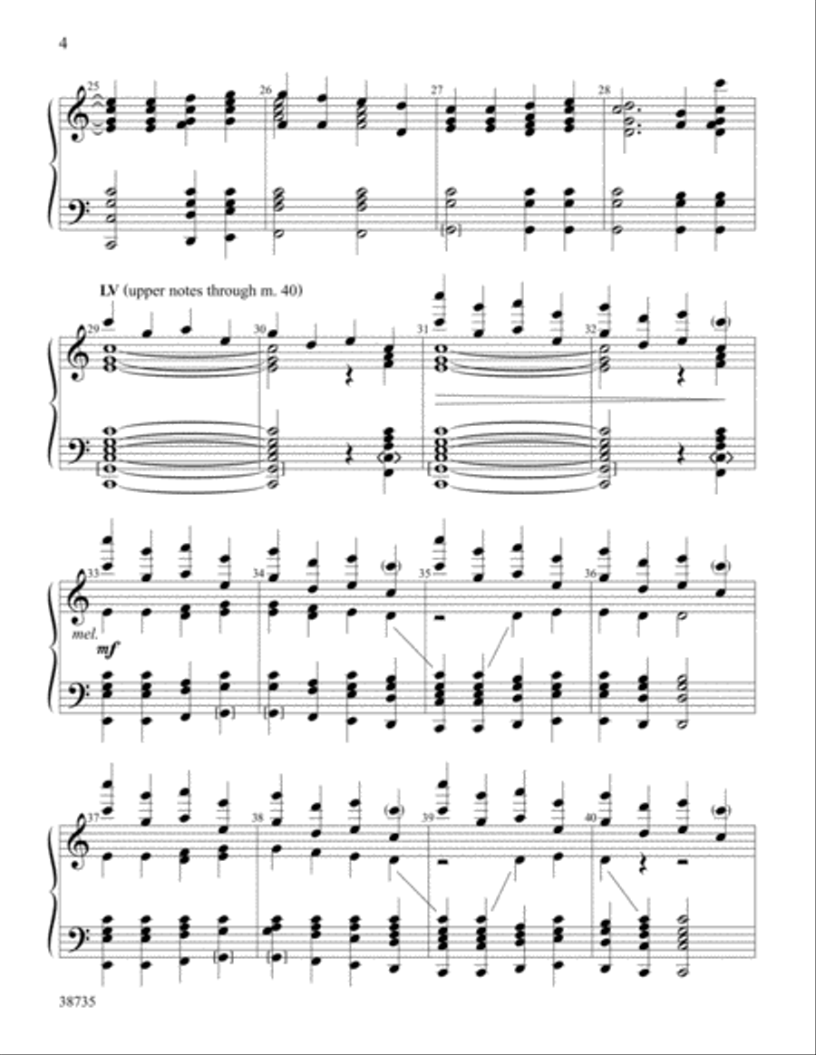 We Adore Thee! We Adore Thee! Handbell Choir scores gallery preview page 4