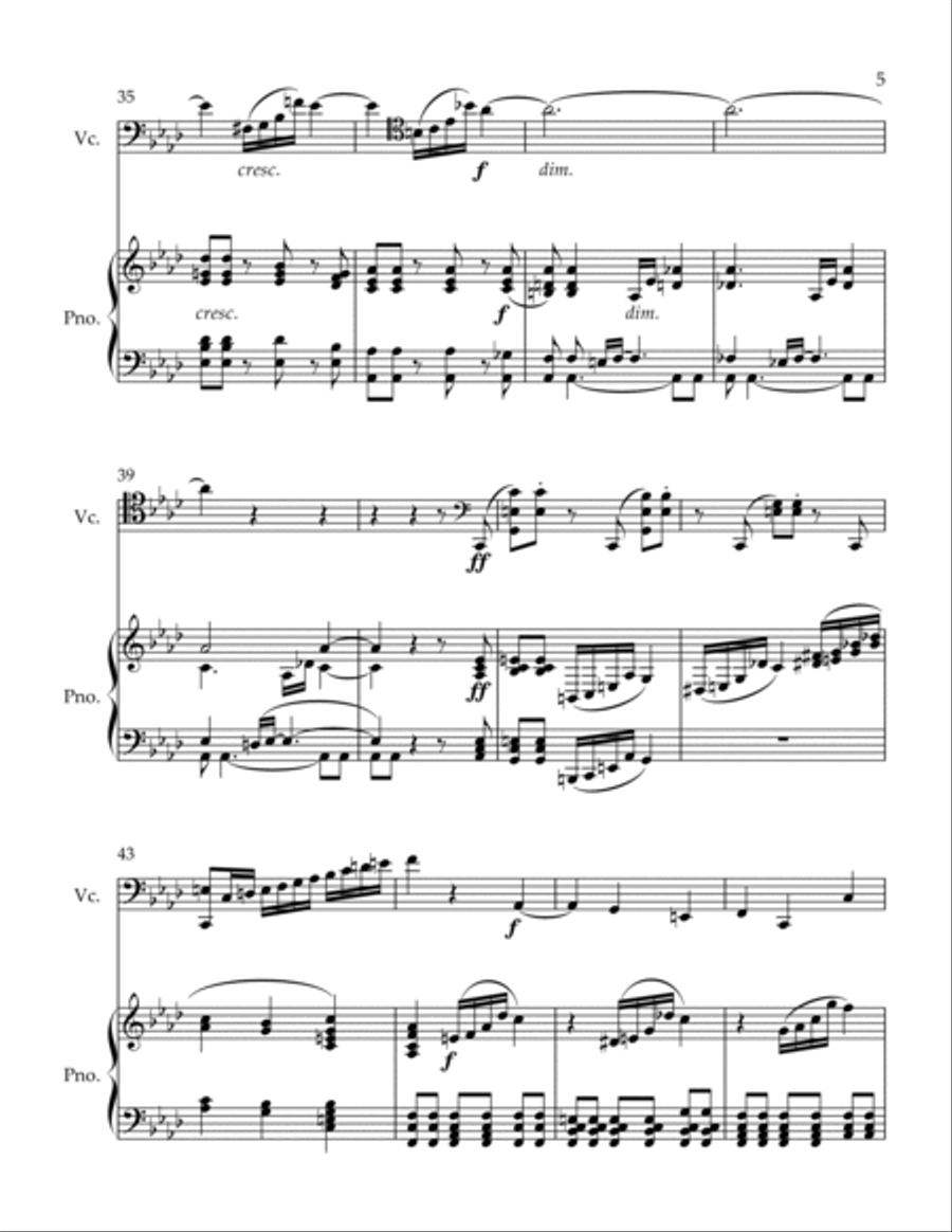 Duettini #1 Allegro Op. 127 Piano scores gallery preview page 5