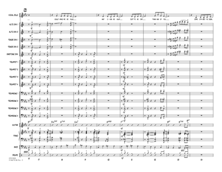It Had to Be You (arr. Rick Stitzel) - Conductor Score (Full Score)