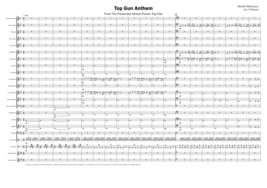 Book cover for Top Gun Anthem