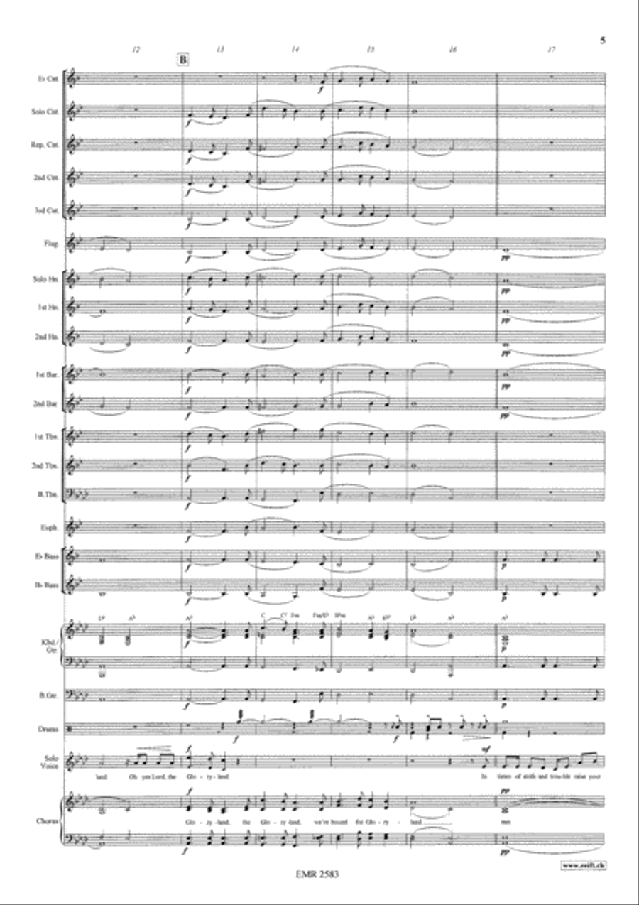 Gloryland 4-Part scores gallery preview page 6