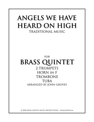Angels We Have Heard On High - Brass Quintet