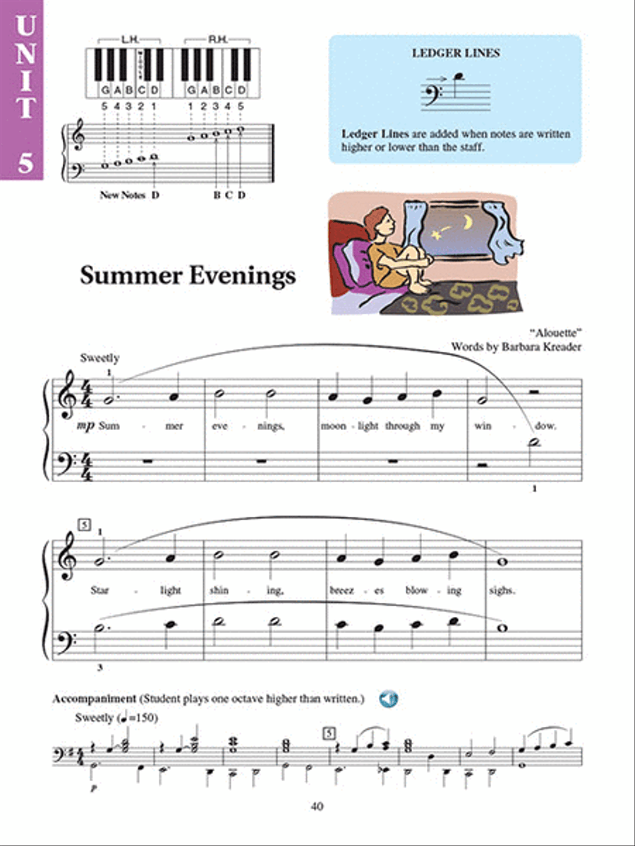 Piano Lessons Book 2 Piano Method scores gallery preview page 5