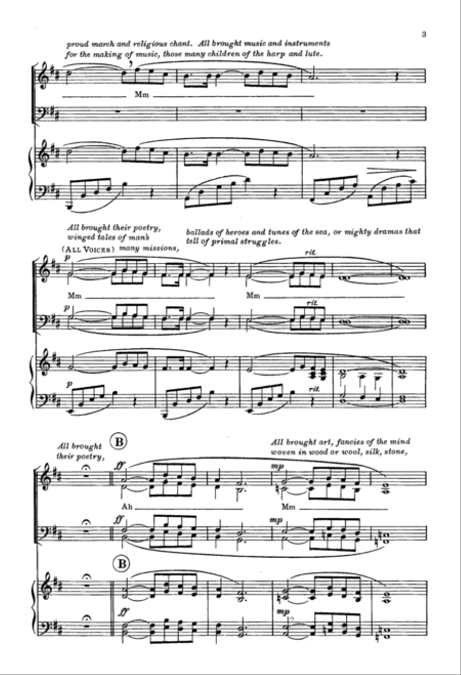 Our Common Heritage 4-Part scores gallery preview page 2