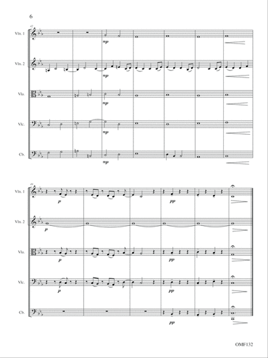 Stones and Glass Houses String Orchestra scores gallery preview page 6
