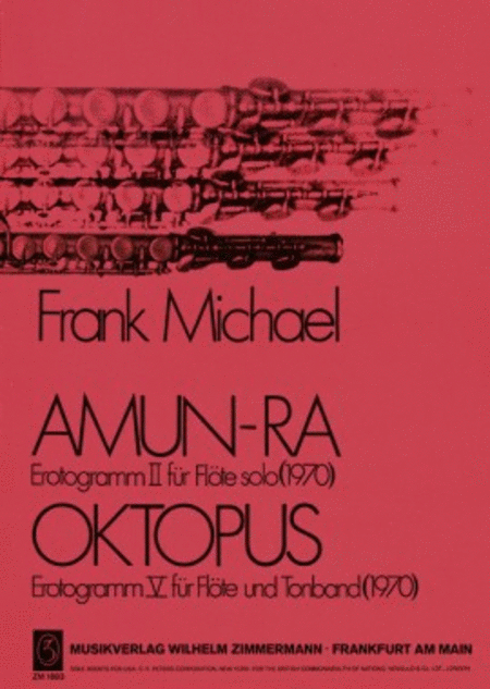 AMUN-RA, OKTOPUS Op. 29 /2 und 5