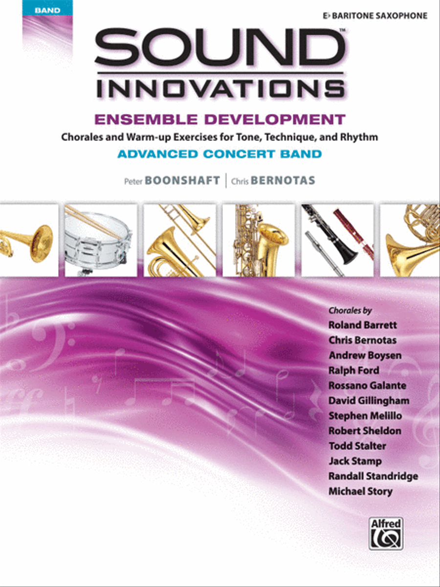 Sound Innovations for Concert Band -- Ensemble Development for Advanced Concert Band Concert Band Methods scores gallery preview page 1