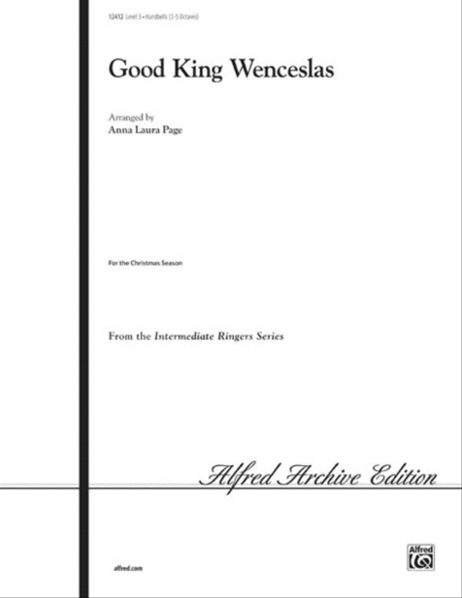 Good King Wenceslas by Hart Morris Handbell Choir - Sheet Music
