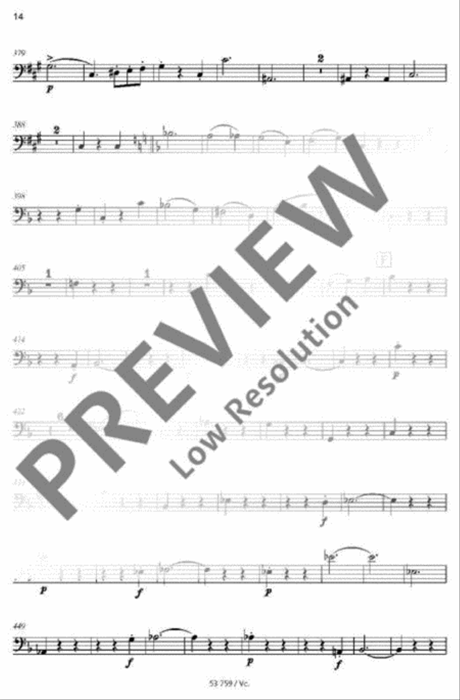 Concerto A minor Concerto A minor Oboe scores gallery preview page 13