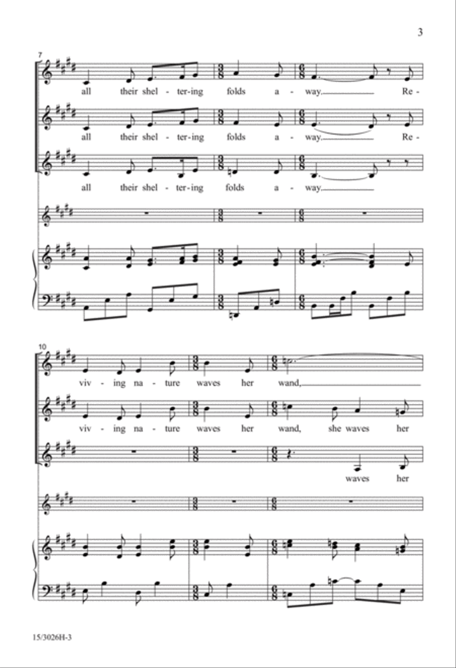 A Circle of Friends A Circle of Friends SSA scores gallery preview page 3