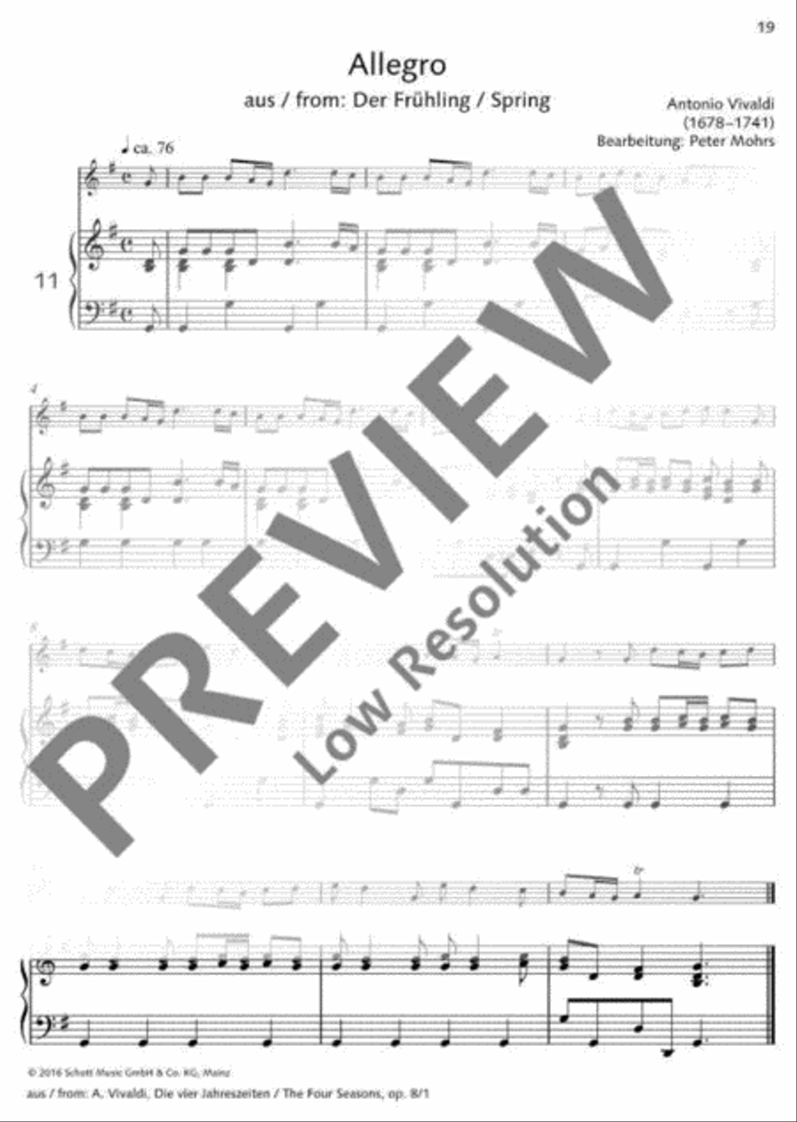 Classical Music for Children Soprano Recorder scores gallery preview page 20