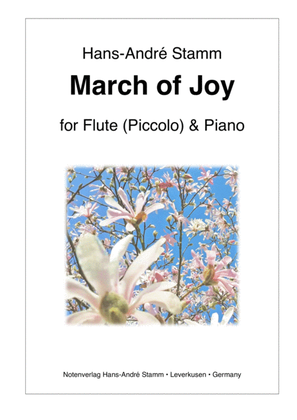 March of Joy for Flute (Piccolo) and Piano