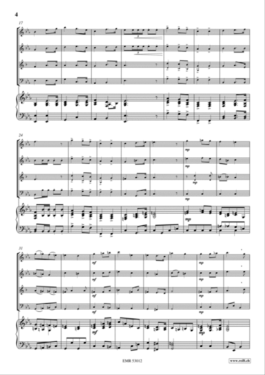 Wedding Music Volume 1 Wedding Music Volume 1 Woodwind Quartet scores gallery preview page 3