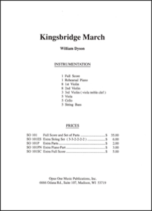 Kingsbridge March - Score