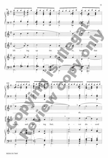 For the Music of Creation (Choral Score) image number null