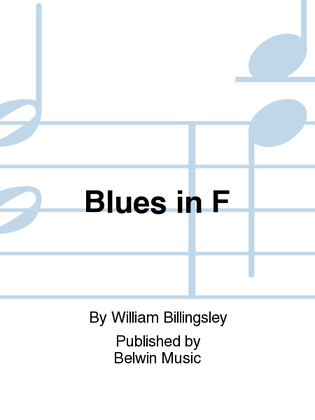 Book cover for Blues in F
