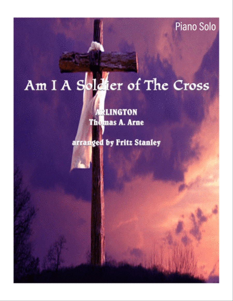 Am I A Soldier of The Cross - Piano Solo Piano Solo scores gallery preview page 1