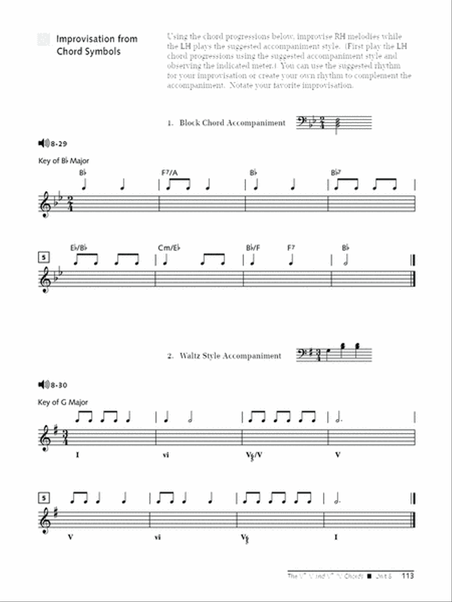 Alfred's Group Piano for Adults Student Book, Book 2 Piano Method scores gallery preview page 11