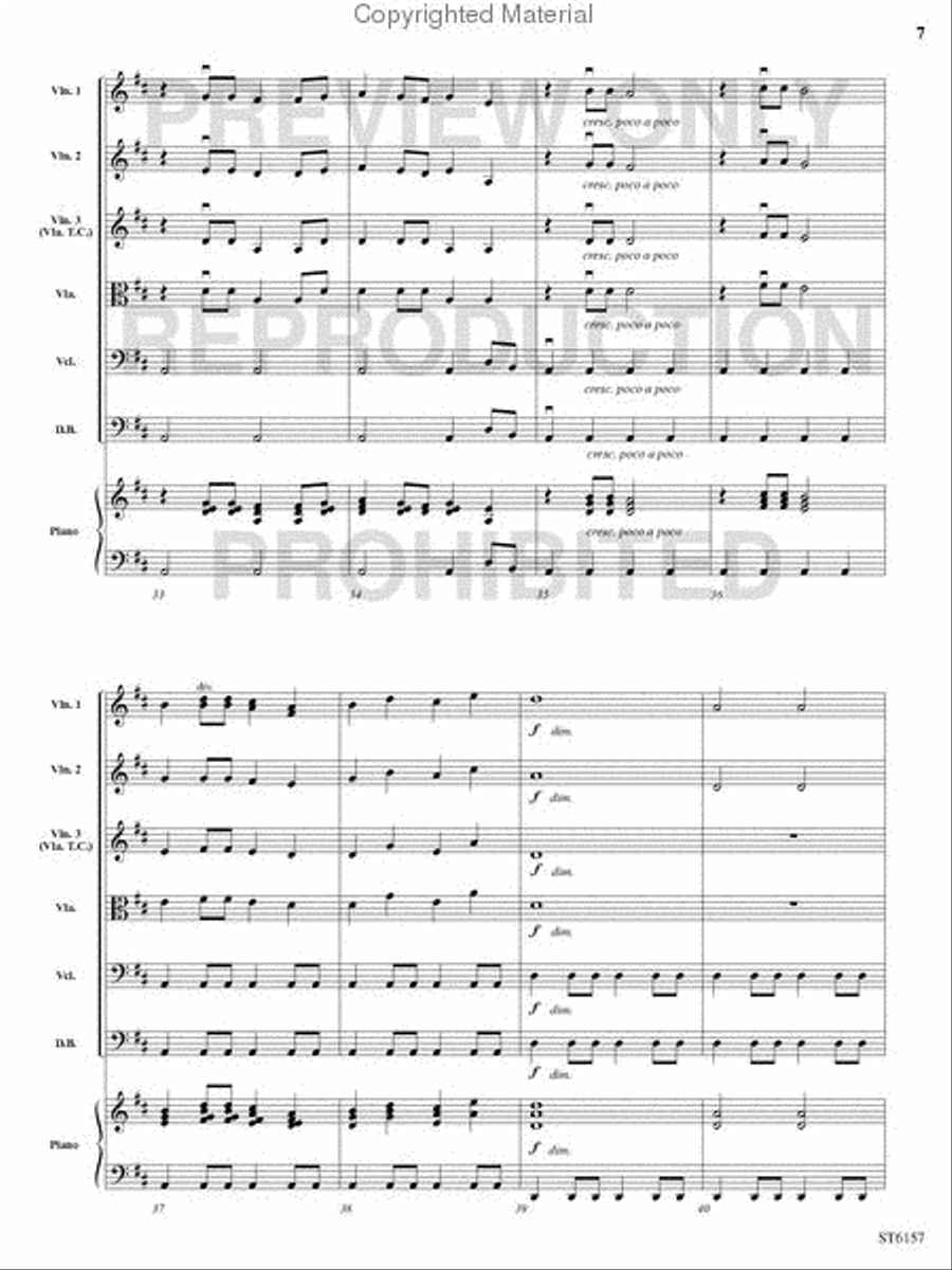 Morning Lights String Orchestra scores gallery preview page 6