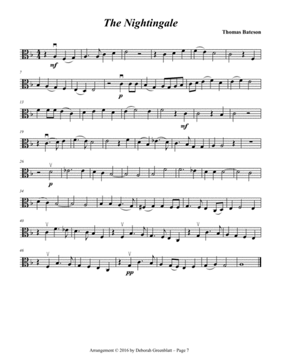 Madrigal Trios for Strings - Viola B