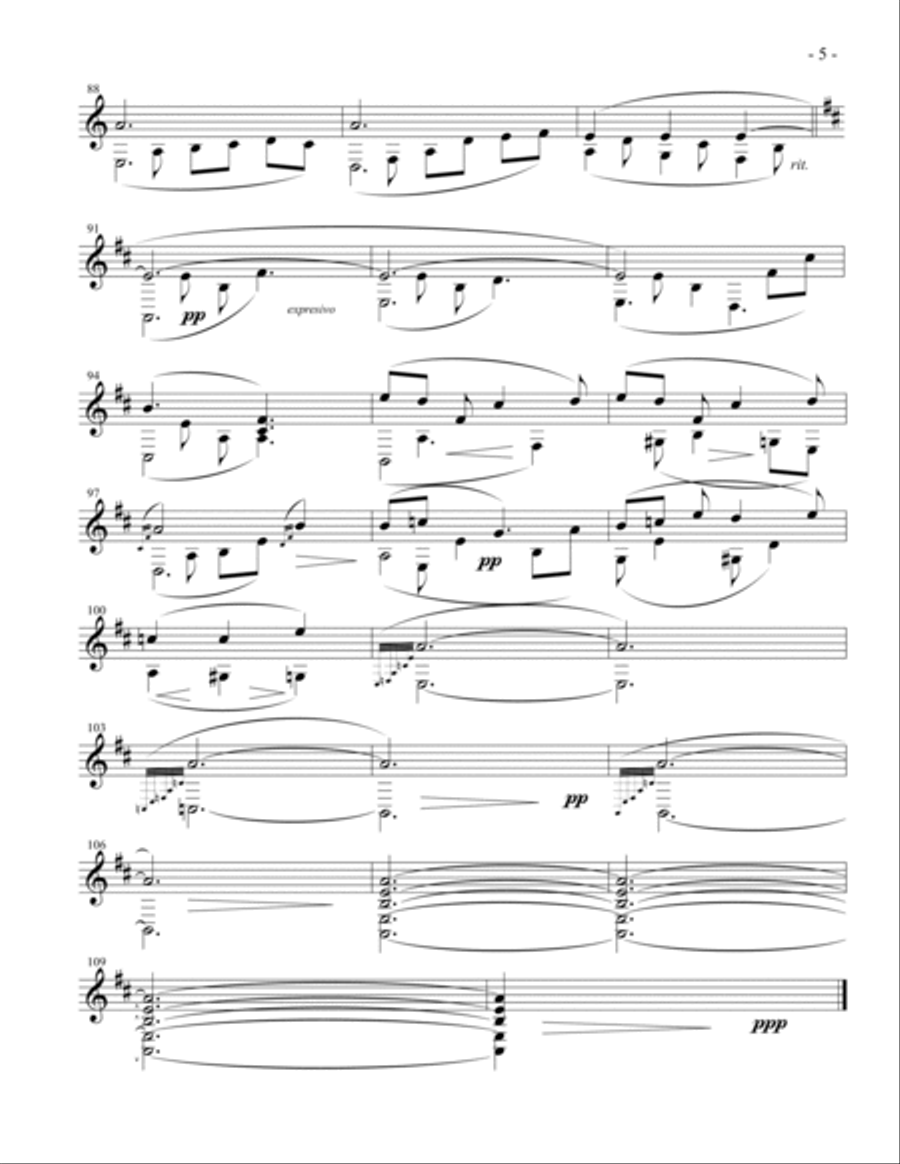 Els Segons Temps Classical Guitar scores gallery preview page 6