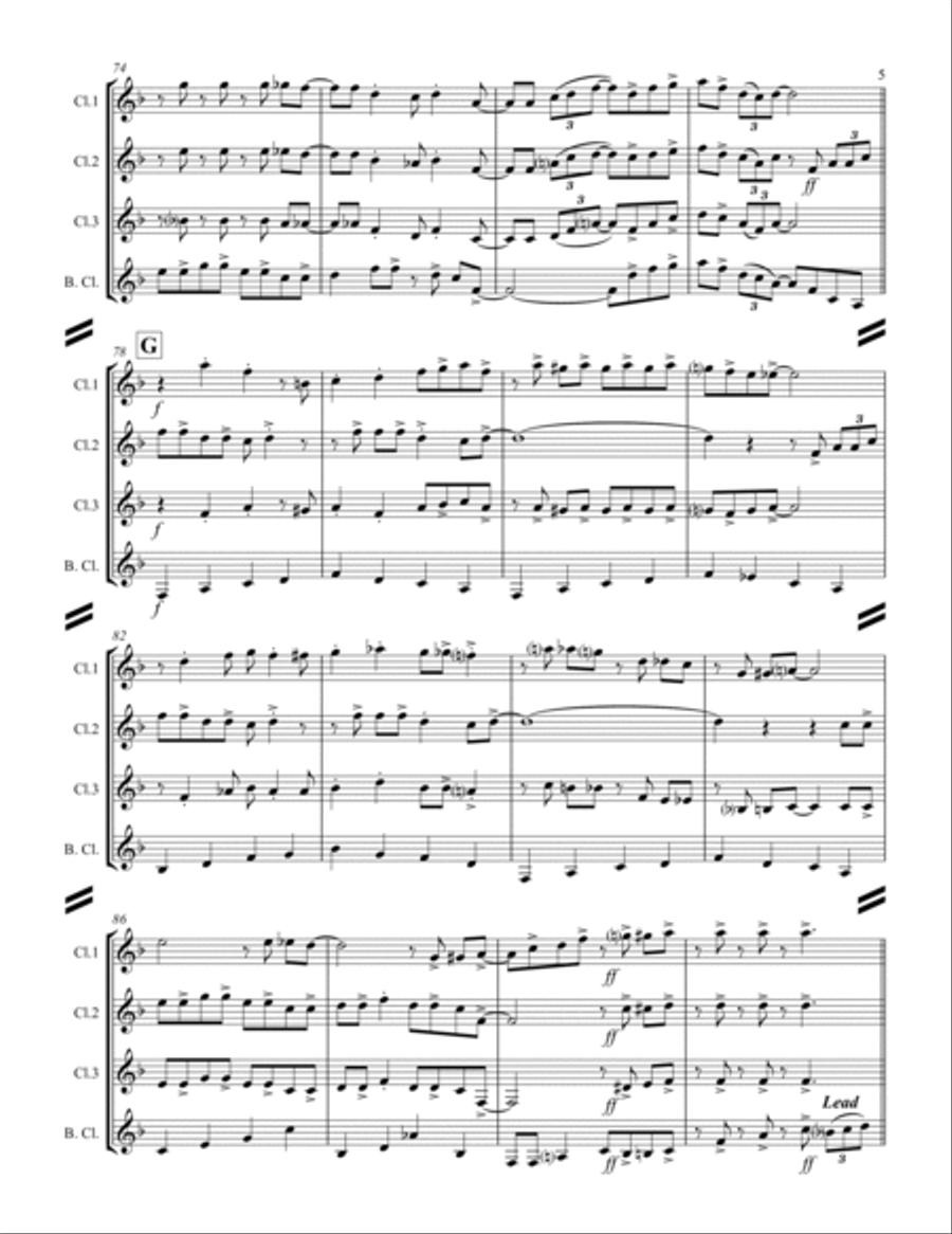 Kansas City Woodwind Ensemble scores gallery preview page 6