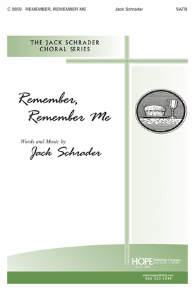 Book cover for Remember, Remember Me