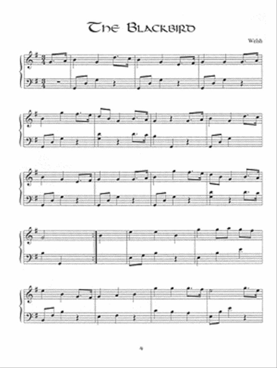 Easy Celtic Harp Solos Pedal Harp scores gallery preview page 3
