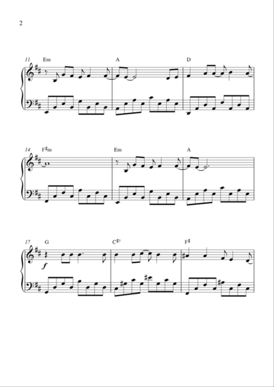 I'll Have To Say I Love You In A Song Piano Method scores gallery preview page 2