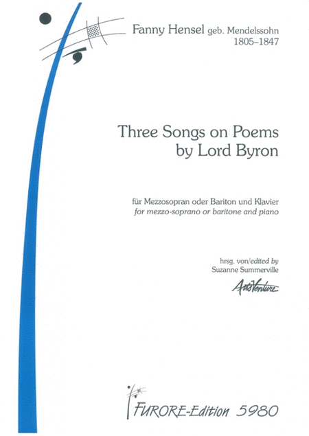 Three Songs on texts by Lord Byron