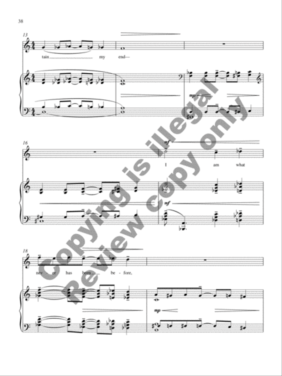Through the Guarded Gate Through the Guarded Gate Mezzo-Soprano Voice scores gallery preview page 15