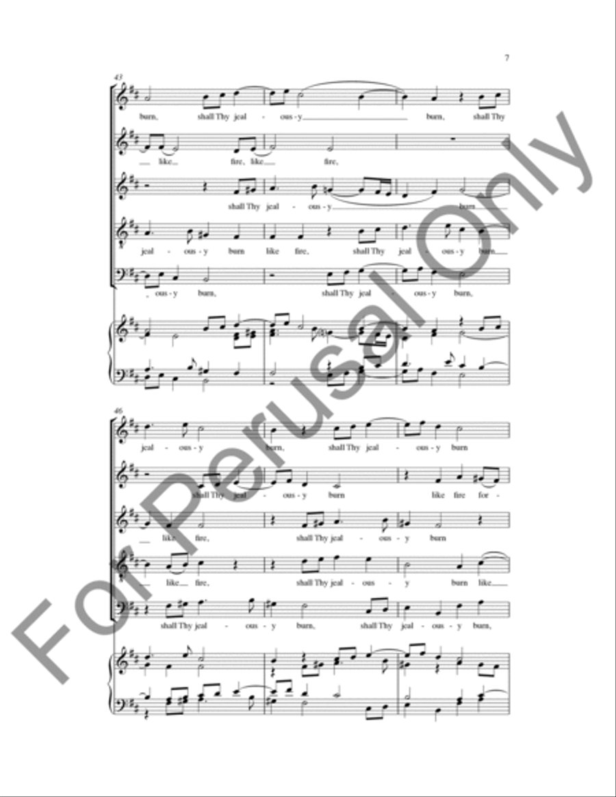 O Lord God O Lord God A Cappella scores gallery preview page 8
